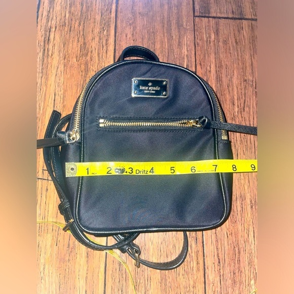 Kate Spade backpack black small backpack classic bag travel bag minimalist bag main image 8
